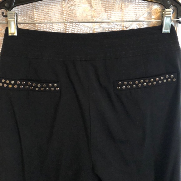 Essential black capris pant with silver studs! - Picture 6 of 6